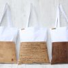 Shopper BAGs weiß sand