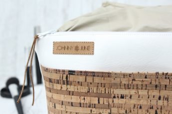 Alternative view of Kosmetiktasche weiß stripes