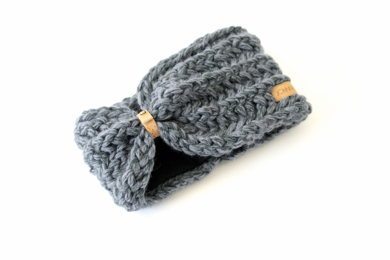 Stirnband jeansblau