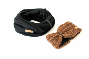 Stirnband schwarzbraun