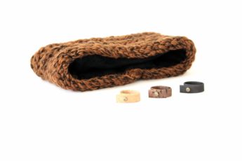 Stirnband schwarzbraun