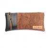 Handytasche schwarz braun