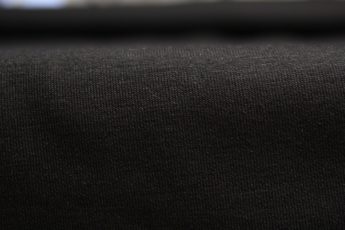 Jersey Stoff SWEAT schwarz