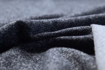 Jersey Stoff blau meliert