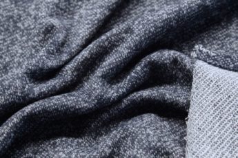 Jersey Stoff blau meliert