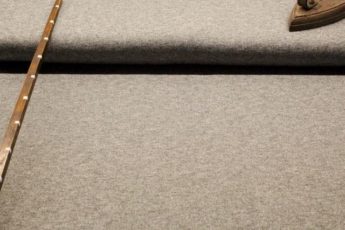 Jersey Stoff grau meliert