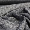 Jersey Stoff schwarzgrau meliert