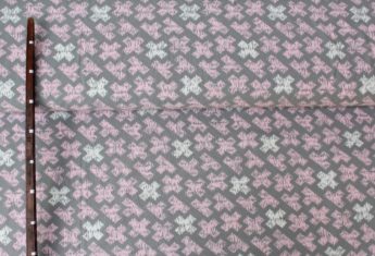 Jersey grau rosa OekoTex