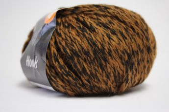 Wolle STRICKEN schwarzbraun