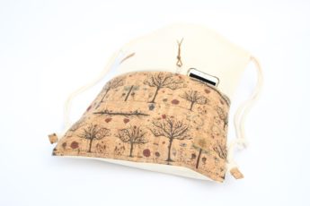 Rucksack Kork sand Bäume