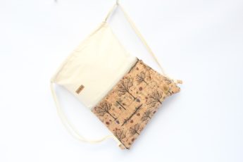 Rucksack Kork sand Bäume