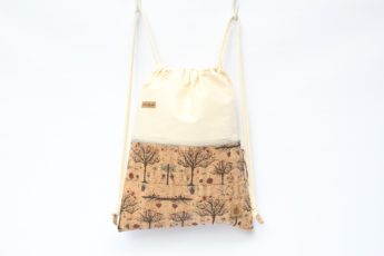 Rucksack Kork sand Bäume