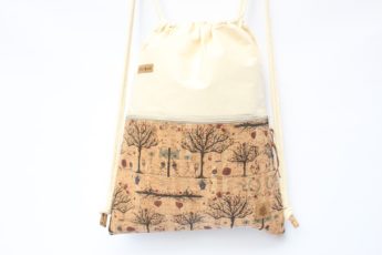 Rucksack Kork sand Bäume