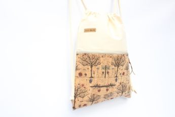 Rucksack Kork sand Bäume