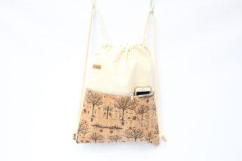 Rucksack Kork sand Bäume