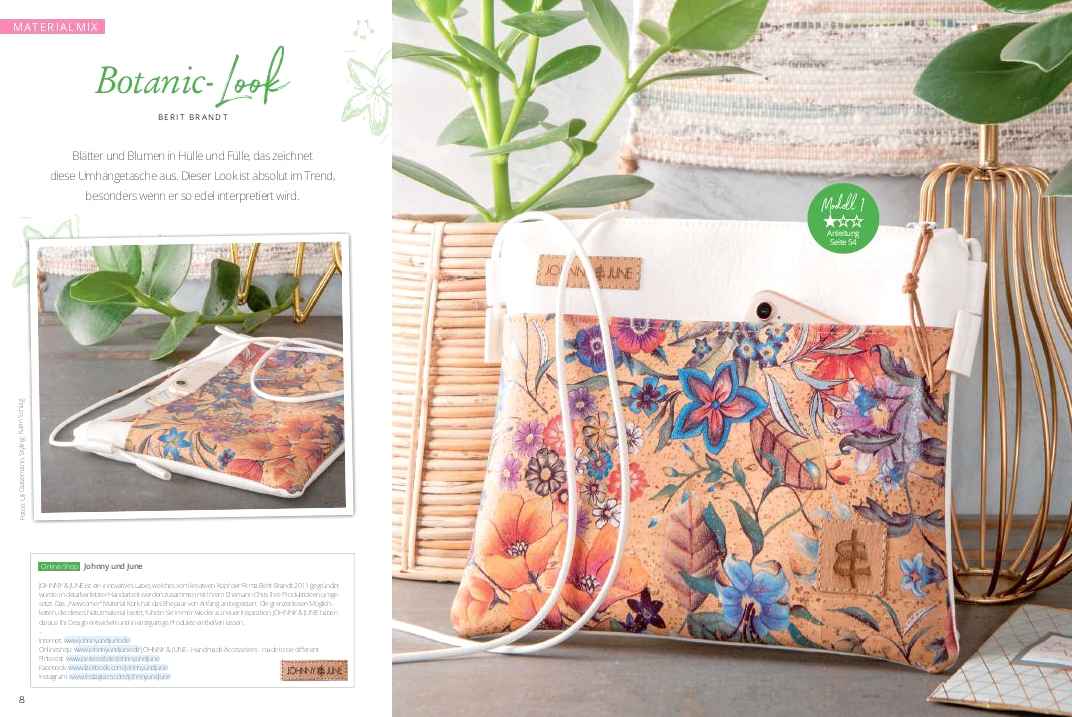 Handtasche Selber Nahen Anleitung In Zeitschrift Lenas Patchwork