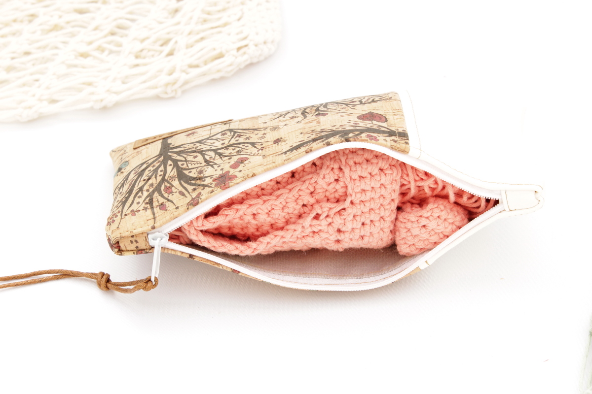 passende kleine tasche für das einkaufsnetz