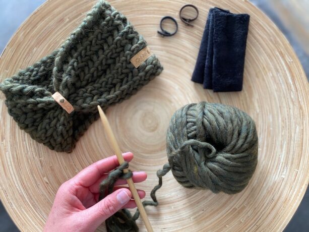 Stirnband stricken Anleitung