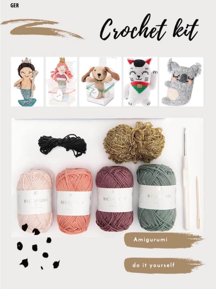 Häkelset Amigurumi