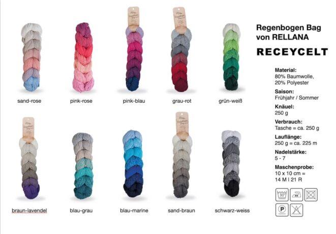 Regenbogen Bag Farben