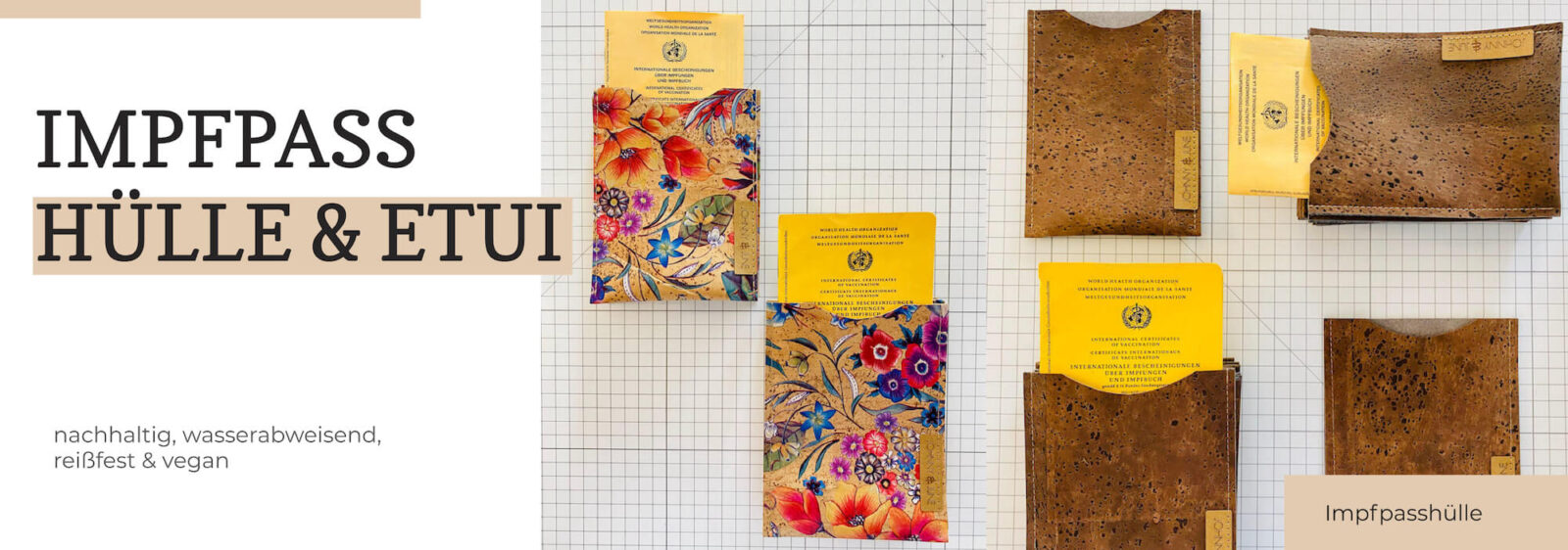 Impfpasshülle Impfbuch Impfpass Etui