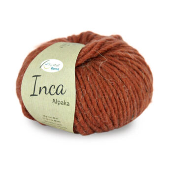inca alpaka kastanie knäuel
