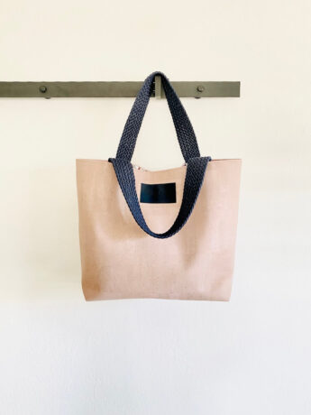 Beach bag Korkleder front