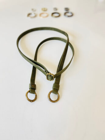 Handtasche Henkel grün