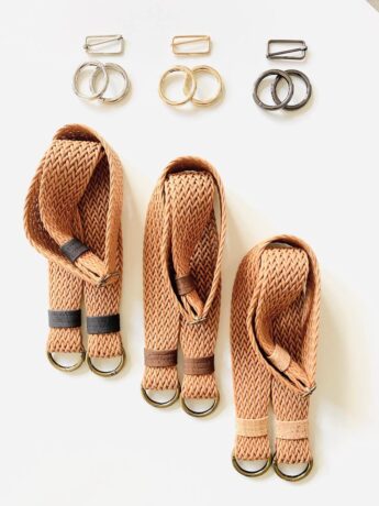 Taschenriemen cognac