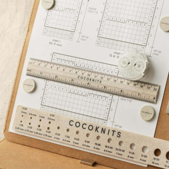Bio Lineal und Nadelmaß magnetisch am Malers Board