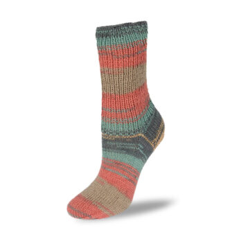 Sockenwolle Funny Ball Junger Lachs Socke