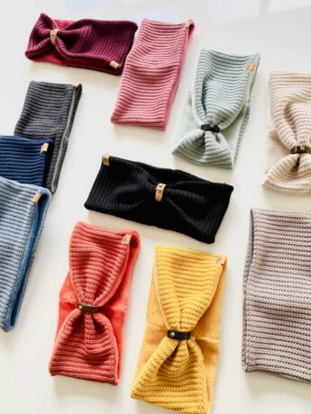 Stirnband Haarband johnnyundjune-farben