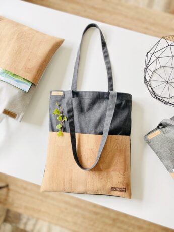 Tote Bag recycled materials in Dunkelgrau