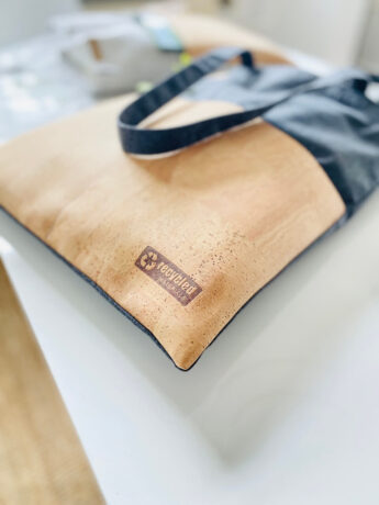 Tote Bag recycled materials in Dunkelgrau