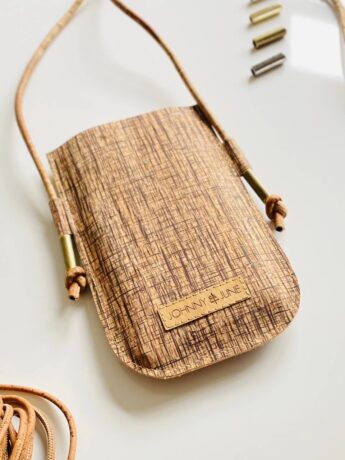 Handyhülle braun gemustert